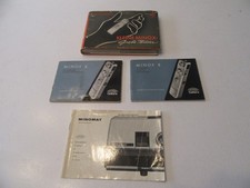 5 x Minox B Instruction
