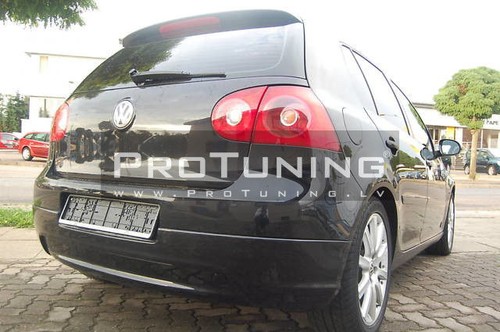 Golf rear bumper - bumper, spoiler