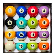 Pool Balls Set – 2-1/4"