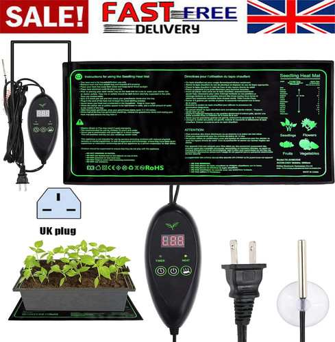 Seedling heat mat thermostat - heat,