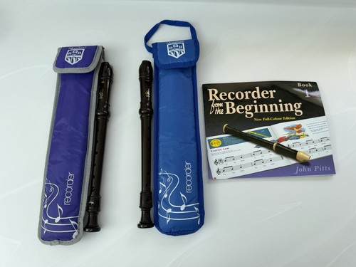 Two yamaha recorders - two,