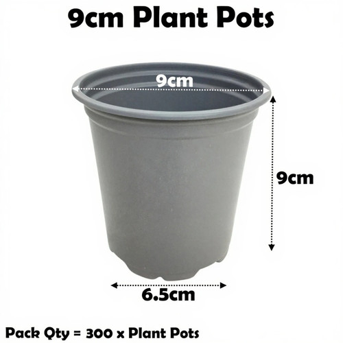 9cm plant pots - 9cm,