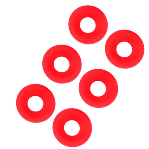 25x red silicone grolsch - red,