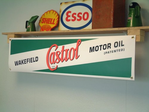 Castrol wakefield oil banner - wakefield,