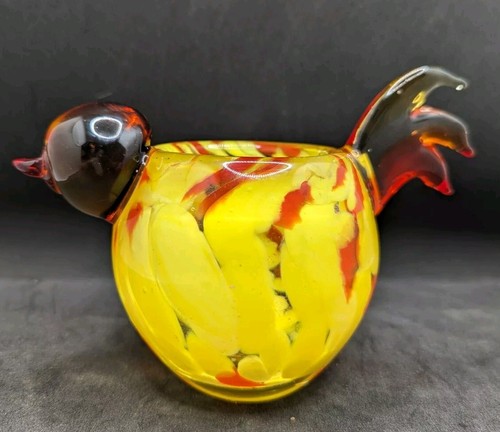 Vintage glass bird voltive - vintage,