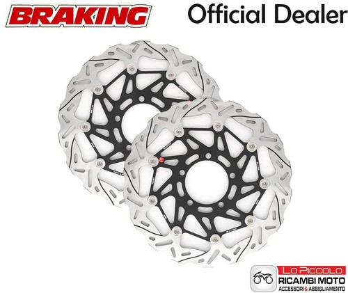 Front wave floating brake - floating,