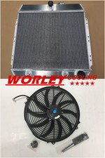 3 Row aluminum radiator + Fan