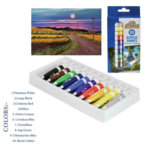 Acrylic paints water based - acrylic,