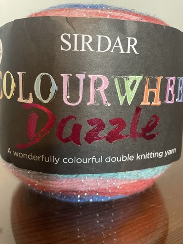 Gorgeous multicoloured yarn - a,