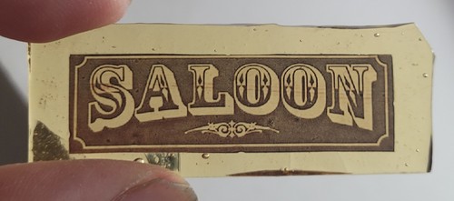 Stained glass saloon fragment - saloon,