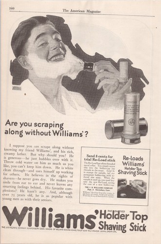 Williams holder top shaving - williams,