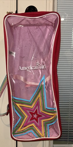 American girl doll - girl, carrier