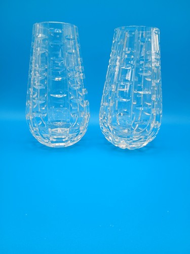 Pair waterford crystal - waterford, 7"