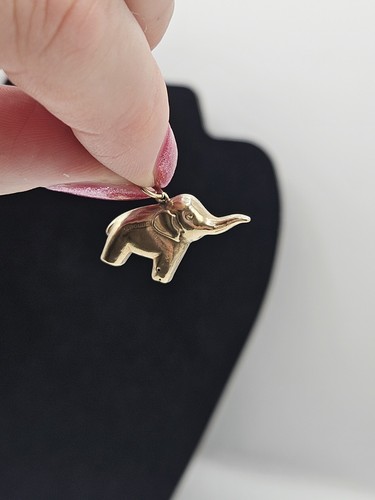 9ct gold elephant - 9ct,