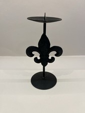 Vintage Fleur de lis cast iron