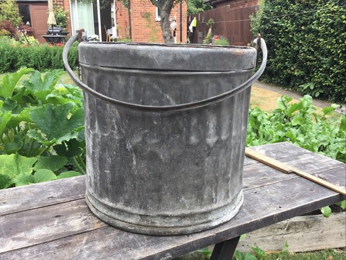 Very heavy galvanised - , log/coal