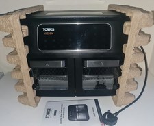 TOWER Vortx Vizion 11L Large Air Fryer Oven - Black (T17102)