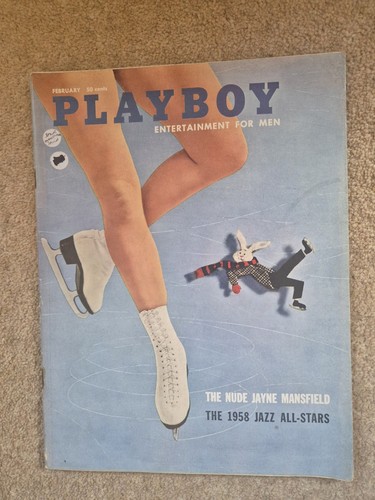 Vintage february 1958 playboy - vintage,