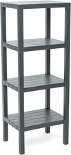 TATAY 4-Tier Plastic Shelving