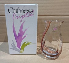 Caithness Glass Flower Vase