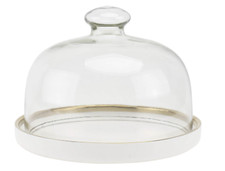 Cake Stand with Glass Dome
