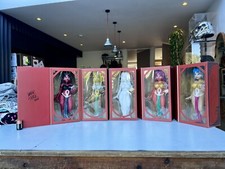 Mark Vaughn Bode Broads Vinyl Dolls Set Of 5  Rare White Blank. Cheech Wizard.