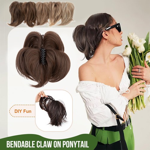 Real thick claw ponytail - thick,