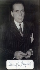HUMPHREY BOGART Signed