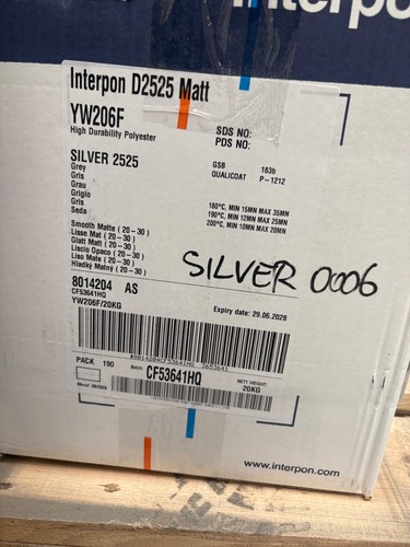 20kg silver grey - 20kg,