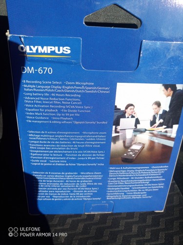 Olympus 670 digital voice - olympus, dm-670