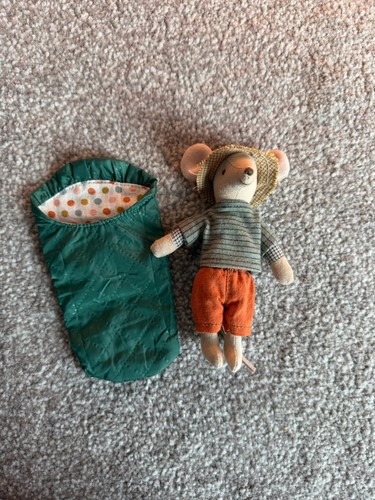 Maileg retired hiker mouse - hiker,
