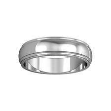 Platinum Jewelco London 5mm