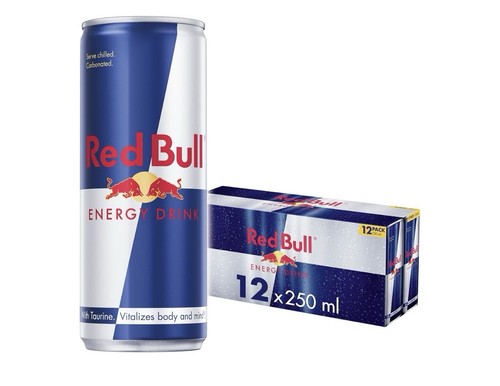 Red bull energy drink - red,