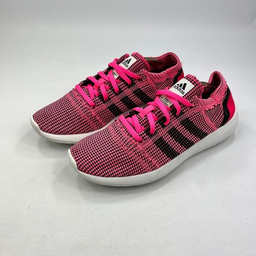 Adidas women pink black - pink, knit