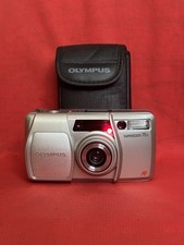 Olympus Superzoom 76s 35mm Film Point & Shoot Camera - Tested & Working