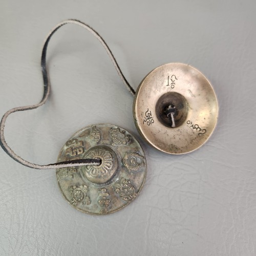 Vintage tingsha cymbals bells - vintage,