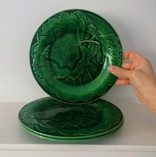 Set of 3 Antique Leaf Green