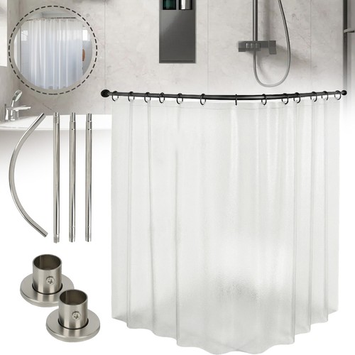 Shower curtain rail stainless - shower,