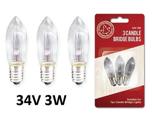 Replacment spare bulbs - 3,