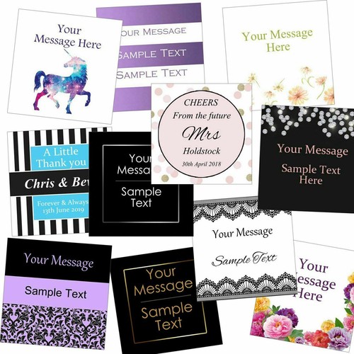 Personalised 80mm square - personalised,
