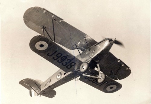 Hawker hart j9938 vintage - hawker,
