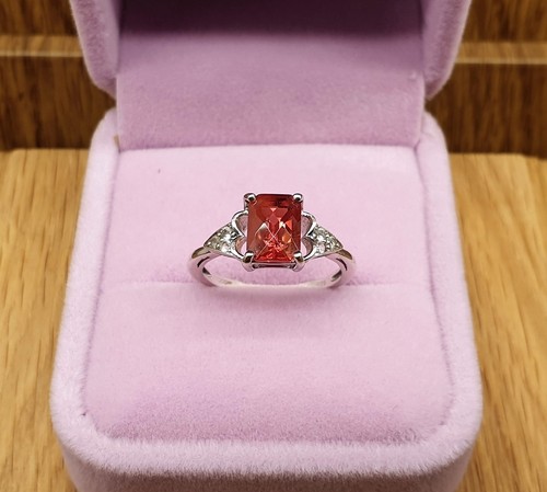 Natural padparadscha quartz - natural,