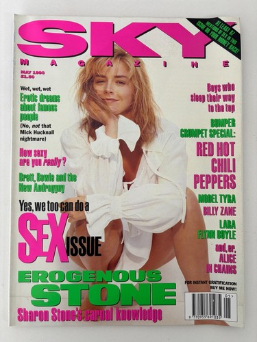 Sky magazine may 1993 sharon - sky, 1993: