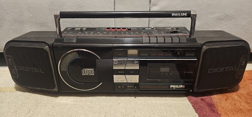 Vintage philips d8884 portable - philips,
