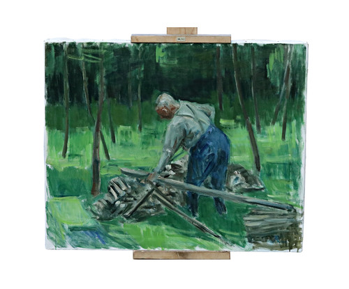 Robert leepin signed - leepin, oil