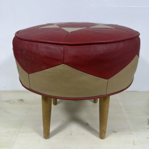 Vintage mid century footstool - century,