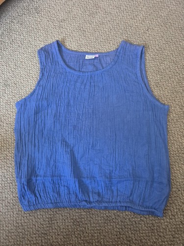 Ladies cropped cotton tank top - ladies,