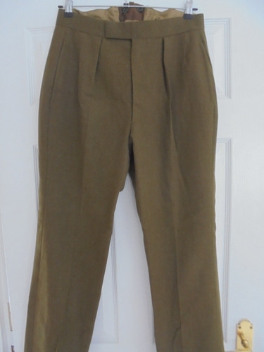 Vintage army dress trousers - vintage,