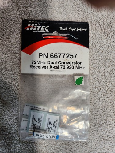 Hitec 72mhz receiver crystal