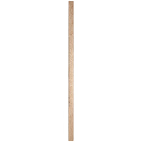 Solid oak stop chamfered - solid,